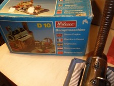 Wilesco-D10-Macchina a vapore con scatola originale-con descrizione-condizioni usate-vedi foto