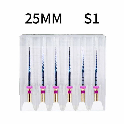 Dentale Endo Rotante File Calore Attivato Conico Oro NITI Uso Motore 21/25mm - Foto 11 di 29