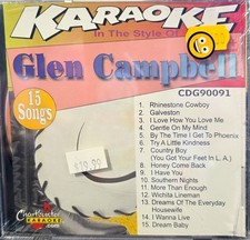 90091 GLEN CAMPBELL   CHARTBUSTER  KARAOKE LOT DEAL