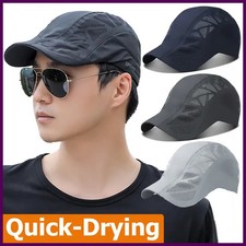 Unisex SPORTS Letter Printed Quick-drying Baseball Cap Sunhats Outdoor Summer.