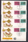 [LG80931] Belgium N°1452/1453FDC Cept First Day Cover COB € 12,00 UNG