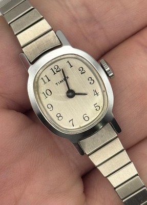 1983 Vintage Timex Women s Cavatina Manual Watch w/O.G. Band - U.K. DIAL - RUNS!