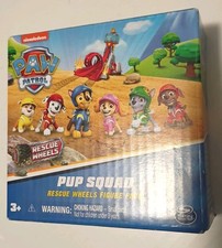 Nickelodeon Paw Patrol Pup Squad 6 Figure Pack NWT Collectible Set