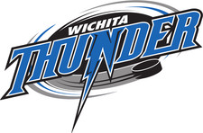 Wichita Thunder sticker weatherproof bumper vinyl decal