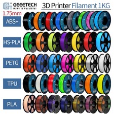1KG/0.5KG Geeetech Filament 1,75mm ABS+/PLA/TPU/PETG/HS-PLA/Silk For 3D Drucker