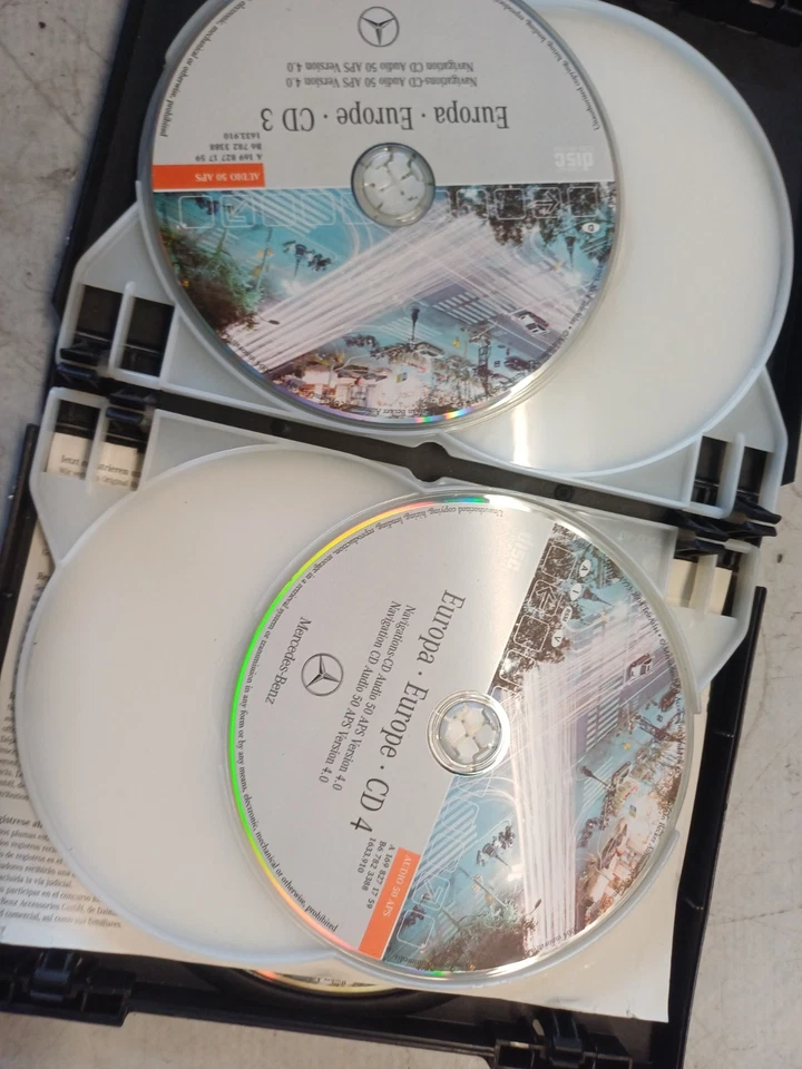 28A* Mercedes A B Klasse W169 W245 Navigation Europa 4.0 6 CD Europa A1698271759 - Bild 4 von 4