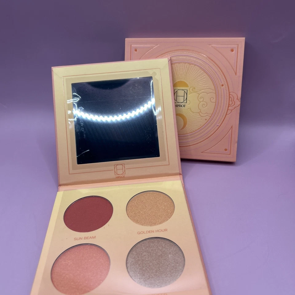 HIPDOT SUN GODDESS  4 Shades Face Palette 0.49oz Highlight Eyes Face - Image 2 of 3