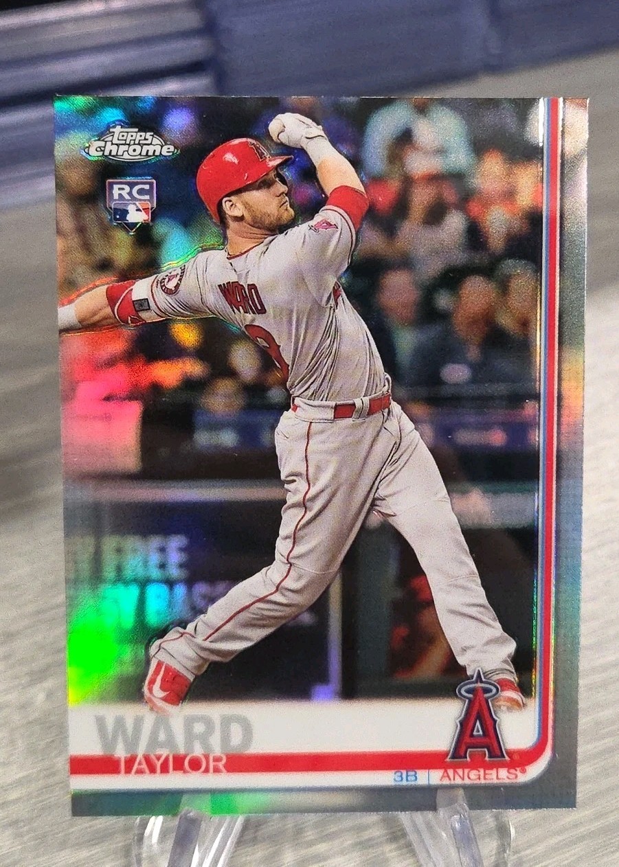Taylor Ward 2019 Topps Chrome Refractor Rookie #78 Los Angeles Angels/Orioles