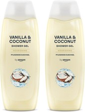 by Amazon Vanilla & Coconut Shower Gel, 2 x 500ml 3.80 per litre