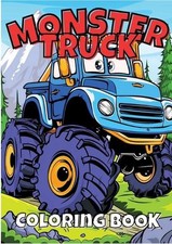Mega Monster Trucks Coloring Adventure: Unleash the Power of Massive Wheels and 