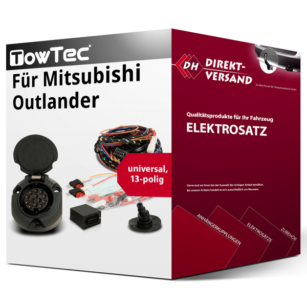 E-Satz 13Polig Universell FüR Mitsubishi Outlander 01.2025-Jetzt Neu-image