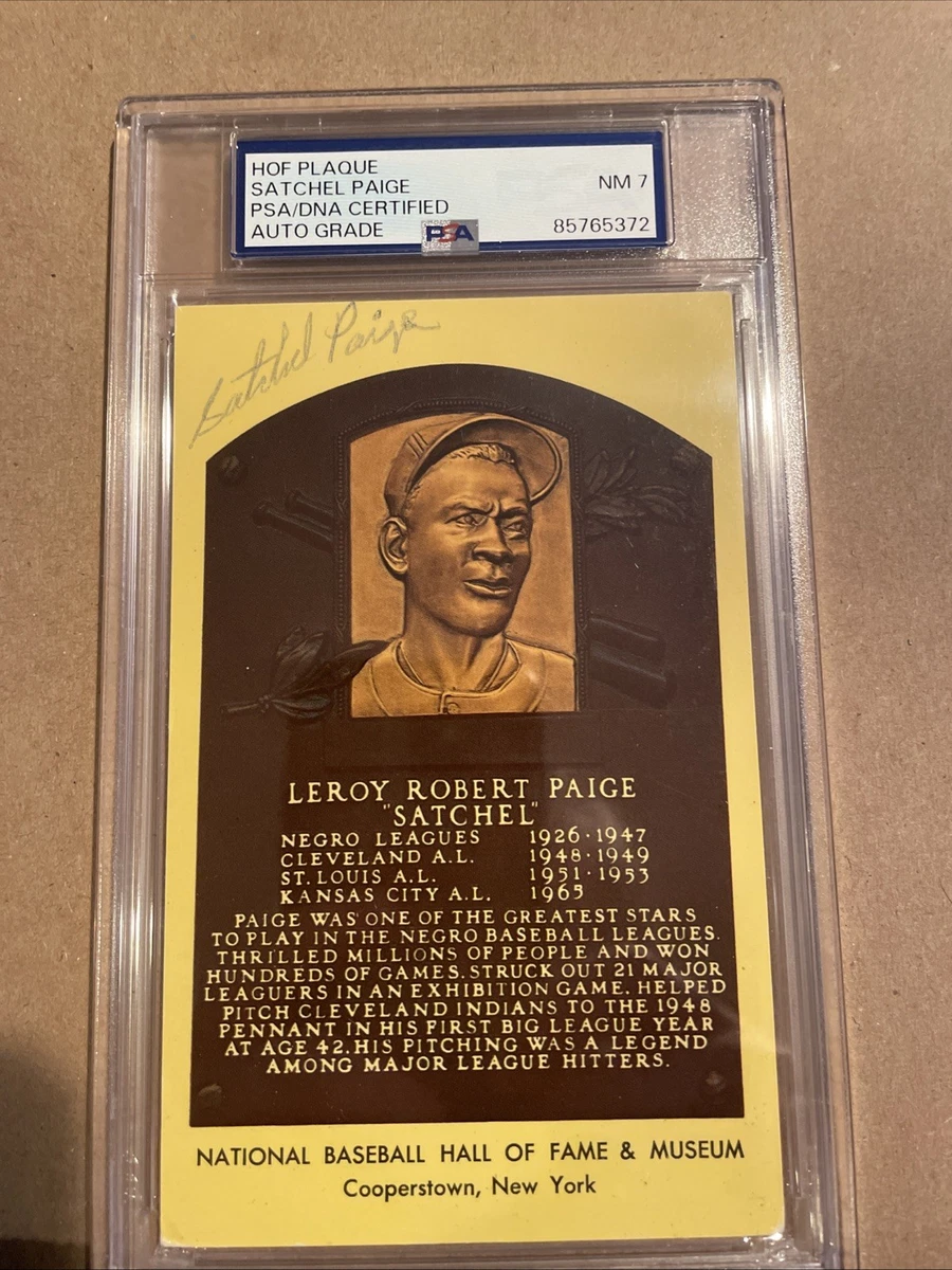 Satchel Paige MLB Original Autographed Postcards for sale | eBay