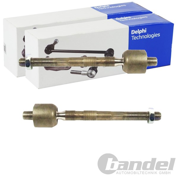 2X Delphi Axialgelenke Spurstangen Passend FüR Renault Laguna Links+Rechts-image