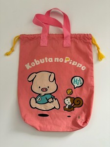 1993 Sanrio Kobuta No Pippo Small Tote Bag 11”x13.5”