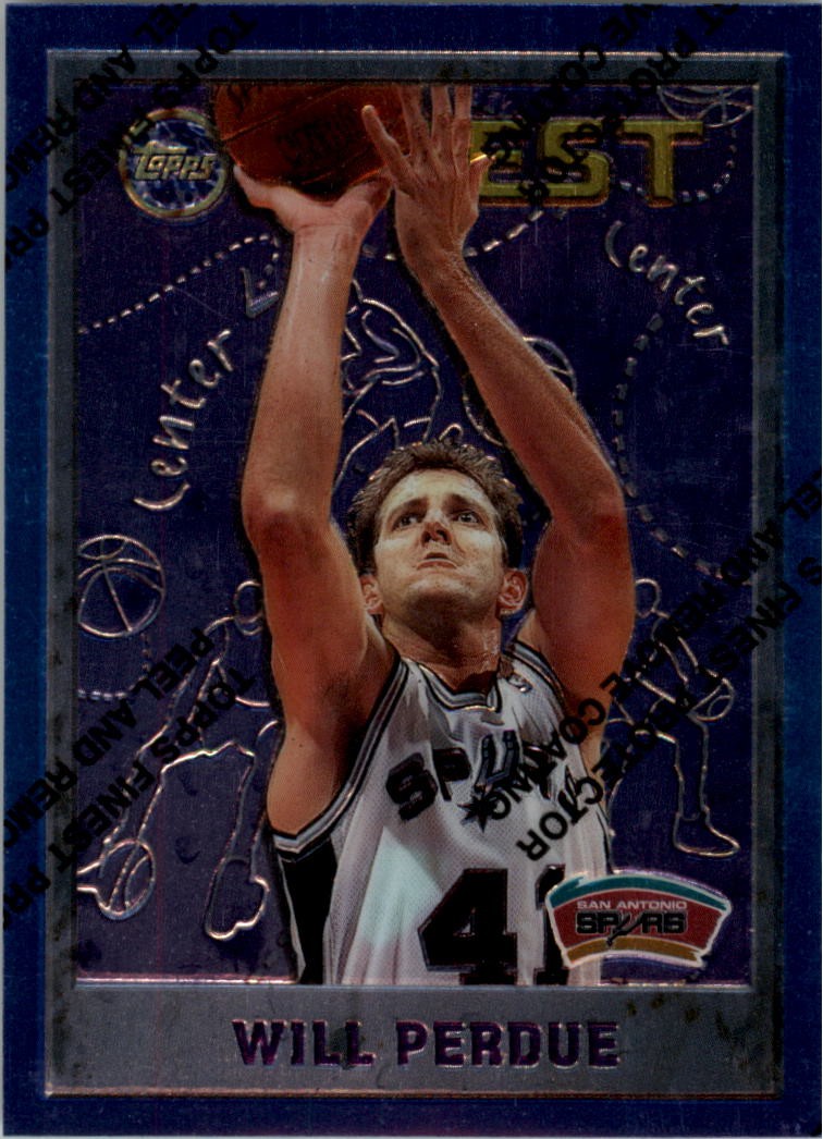 1995-96 Finest #185 Will Perdue - BSK