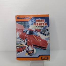 Road Fighter MSX Konami NTSC-JAP Complete in Box with Manual