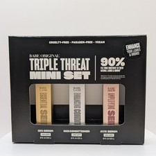 Babe Original Triple Threat Mini Set Includes Serum Conditioner and Serum