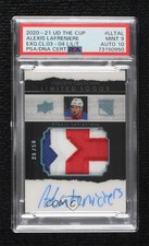 2020-21 Upper Deck The Cup 26/50 Alexis Lafreniere #LLT-AL PSA 9 MINT Auto ib6