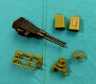 G.I. GI JOE VAMP PARTS LOT steering wheel gas cans turret gun mount FREE SHIP