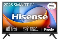 Hisense 32 Inch TV SMART HD Ready HDR LED Freely TV Black 32A4QTUK C Grade