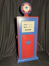 City Gas Gas Pump Light Up Book Shelf