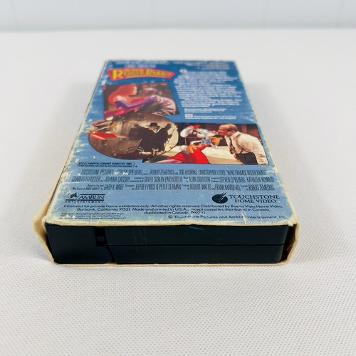 Who Framed Roger Rabbit? (VHS, 1997) Original 1988 Film RARE Fully Tested 80's - Picture 3 of 10