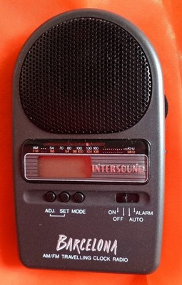 Radio-Wecker ''Barcelona''  - AM/UKW - Weltzeitenberechner