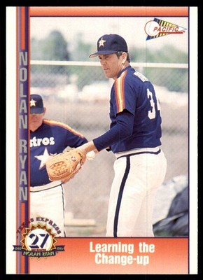 1993 Pacific Texas Express Learning the Change-up Baseball Cards #33