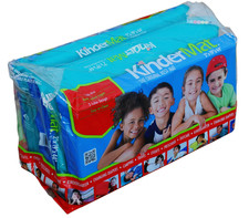 Kindermat Brand Nap Mat-2" Thick, Blue and Teal-1