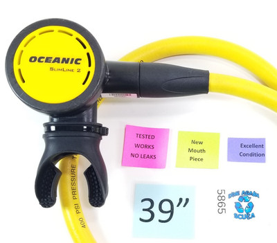 Oceanic Slim Line 2 Gelb Tauch Octo Octopus 2. Stufe Regler Slimline