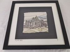 City Hall Belfast Framed Porcelain Art by Stephen Farnan -E27