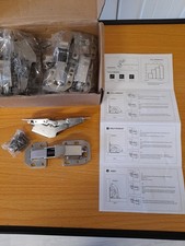 10Pcs Cabinet Hinge 90 Degree  Kitchen Surface Mount Hinges