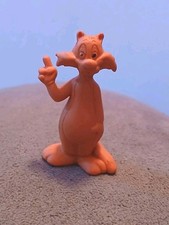 SYLVESTER THE CAT Eraser Figure Warner Bros Productions Orange 1967 Looney Tunes