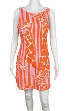 Lilley Pulitzer For Target Giraffe Shift Linen Dress Size 8