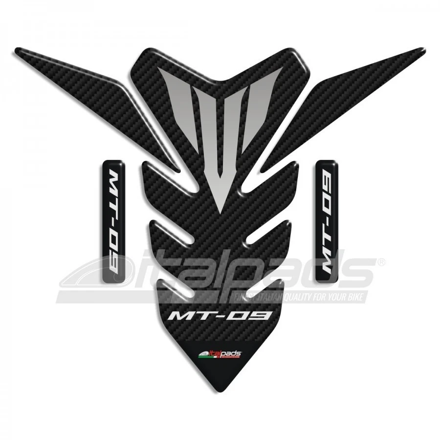 Protection Protège Réservoir Tank Pad pour Yamaha MT-09 carbone - Photo 1/1
