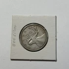 1944 Canada 25 Cent Coin 0.800 Silver Ungraded and Uncertified