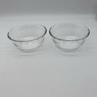 Set of Two Pyrex 10oz/300ml Custard/Desert Bowls #464 Made in USA