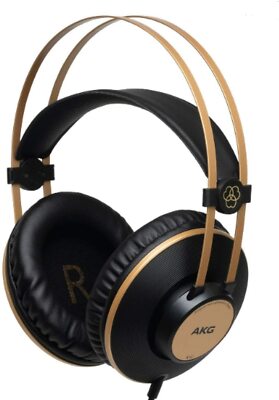 AKG Pro Audio K92 Over-Ear, Closed-Back, Studio Headphones, Matte