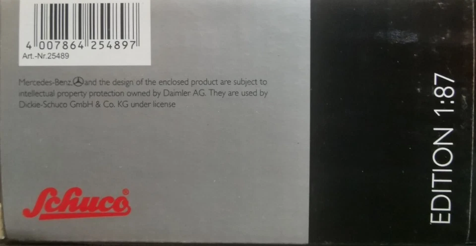 SCHUCO 254897 Camion 2 assi Mercedes Benz Unimog U20 - scala H0 - Immagine 2 di 4