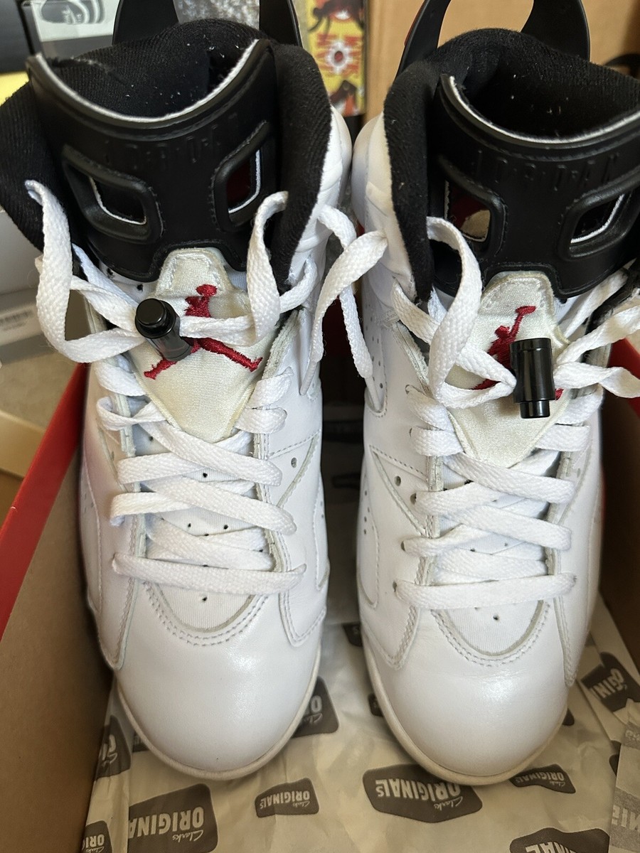 Size 8.5 - Jordan 6 Retro Bulls 2010 Chicago Colorway White