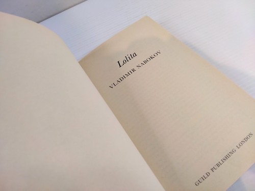 VINTAGE 1979 Lolita by Vladimir Nabokov Hardcover Guild Gold Trim - Picture 6 of 7