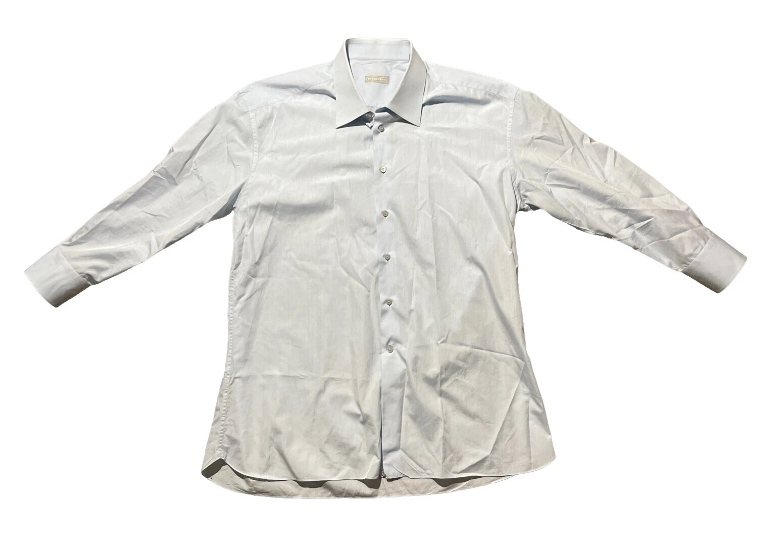 Botón Informal Algodón Stefano Ricci-Down Shirts for Men