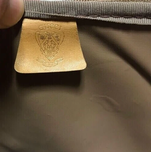 Authentic Vintage Old GUCCI Travel bag Nylon bag unisex - Image 4 of 4