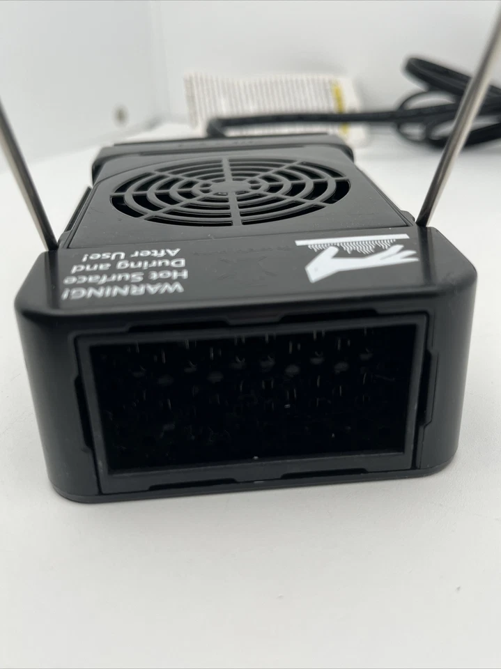 Jamberry CALENTADOR DE UÑAS Secador Púrpura Negro Calefacción Mini Ventilador Manicura Foto 4 de 4