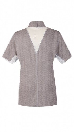 Kerrits Hybrid II Riding Shirt-Dove-XL - Picture 2 of 2