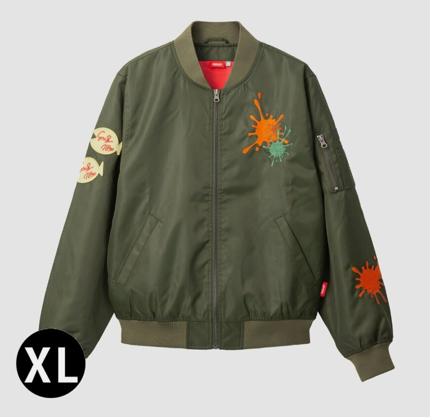 （XL）ジャケット SALMON RUN Splatoon スプラトゥーン SALMON RUN Splatoon 3 2023 Jacket Size S-XL Nintendo Store