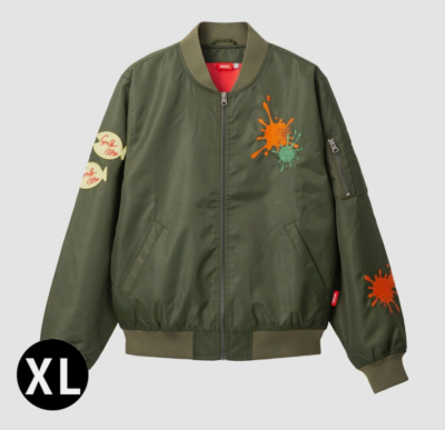 任天堂 スプラトゥーン　SALMON RUN Splatoon3 ジャケット S SALMON RUN Splatoon 3 2023 Jacket Size S-XL Nintendo Store