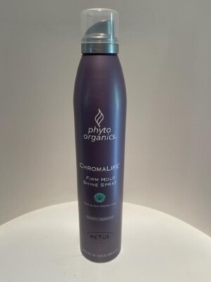 Nexxus Phyto Organics Chromalife Firm Hold Shine Spray - 10.6 oz-Fast
