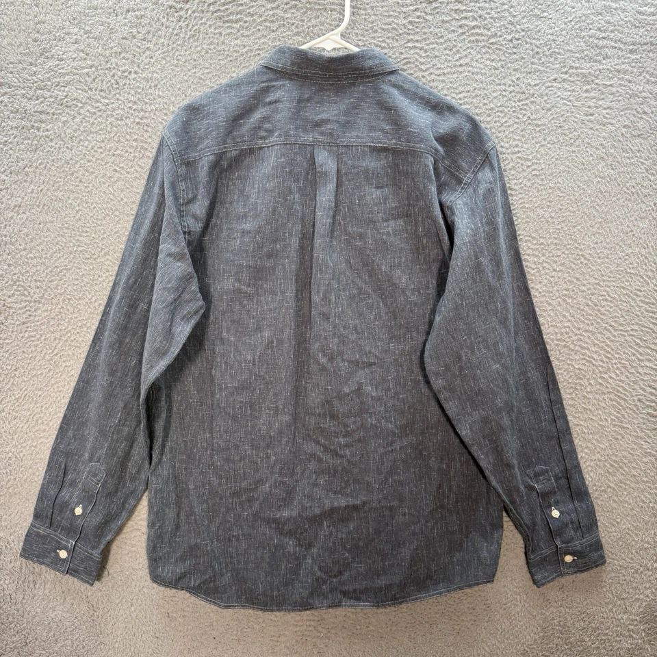 DC Shoes Shirt Mens Extra Large Gray Pistol Whip Long Sleeve Skater Thrasher Y2K - Image 2 of 4