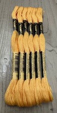Soft Peach 19 DMC Mouline Special 25 Embroidery Floss 8M Lot of 6